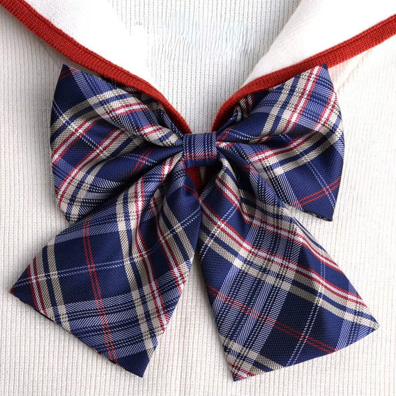 School Uniform Women Bowtie Ribbon Led Rope New Necktie Handmade Womans Clothing Shirt Butterfly Bow Tie for Women