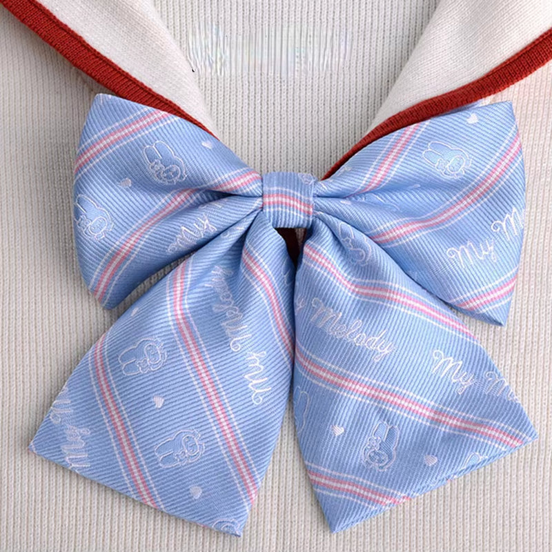 School Uniform Women Bowtie Ribbon Led Rope New Necktie Handmade Womans Clothing Shirt Butterfly Bow Tie for Women