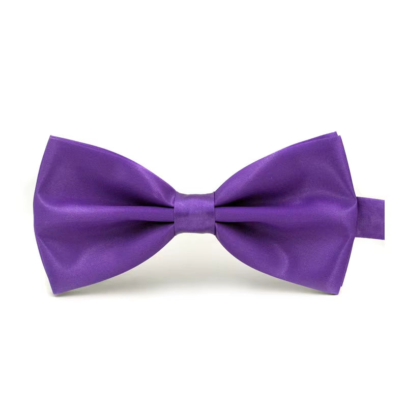 Men Ties Fashionable Butterfly Party Business Wedding Bow Tie Candy Solid Color Female Male Bowknot Accessories Bowtie