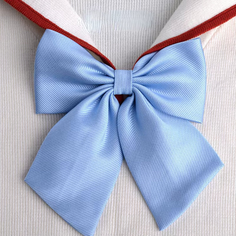 School Uniform Women Bowtie Ribbon Led Rope New Necktie Handmade Womans Clothing Shirt Butterfly Bow Tie for Women